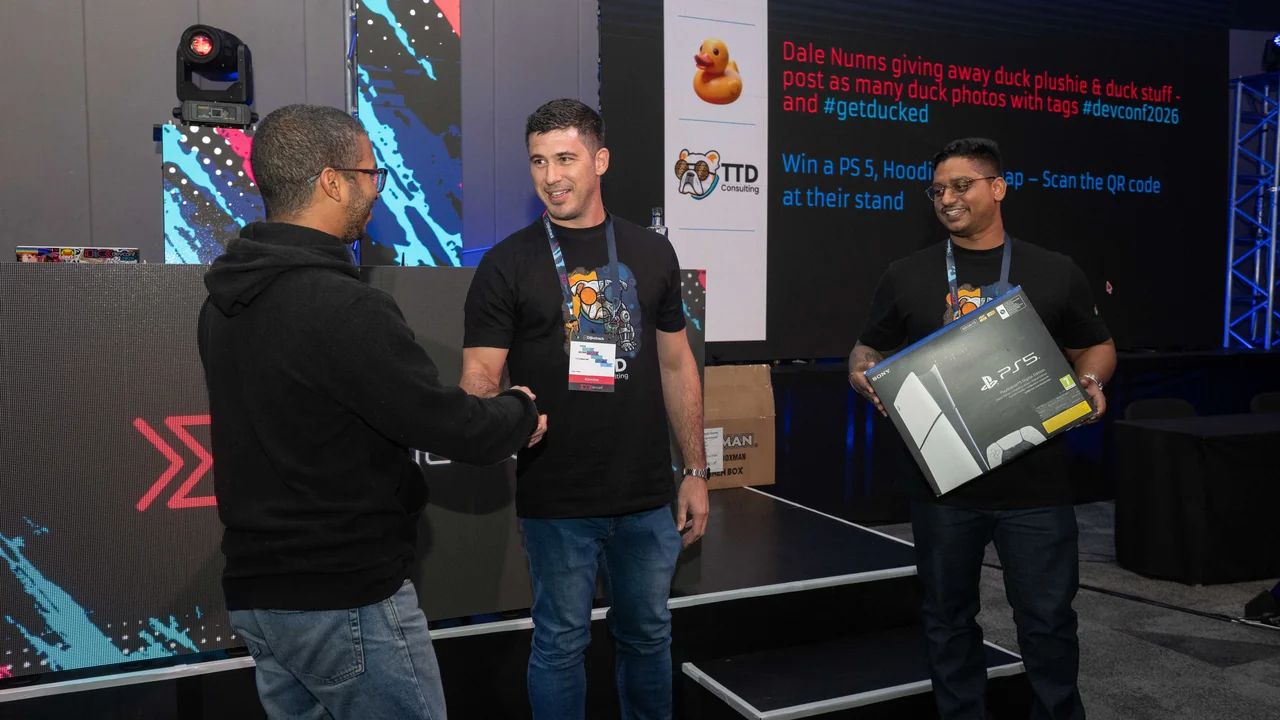 Prize winners at DevConf Cape Town 2026